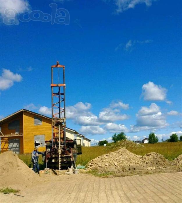 Бурение скважин, установка любых видов насосов